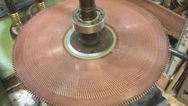 Ротор електродвигуна постоянного тока ДПУ240-1100-3-Д41-09 фрезерного верстата 6Е75ПФ1